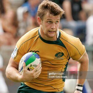 mint unworn vintage Canterbury Australia 2007 Rugby Sevens home jersey Wallabies